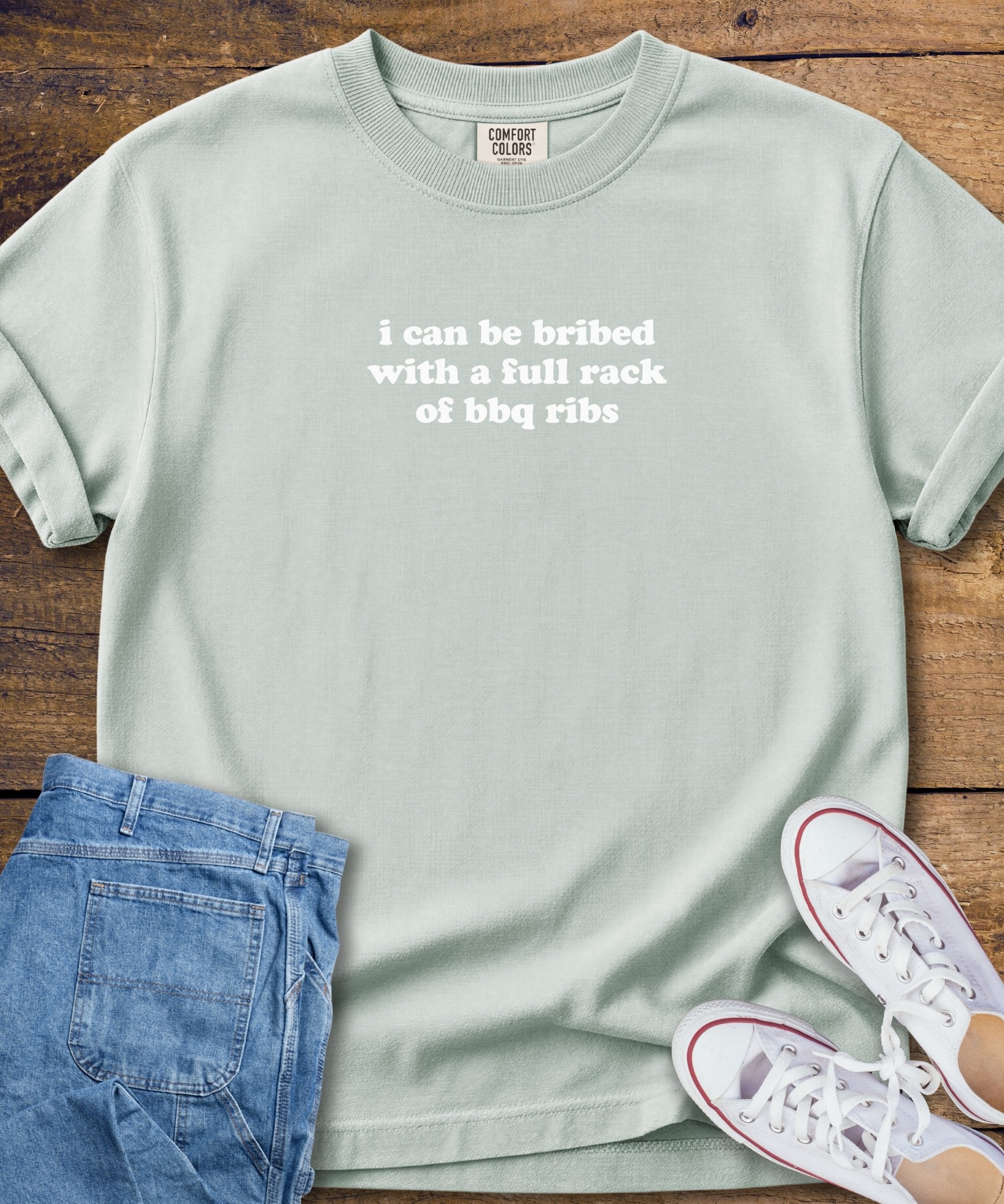 Bribed With BBQ Ribs T-Shirt