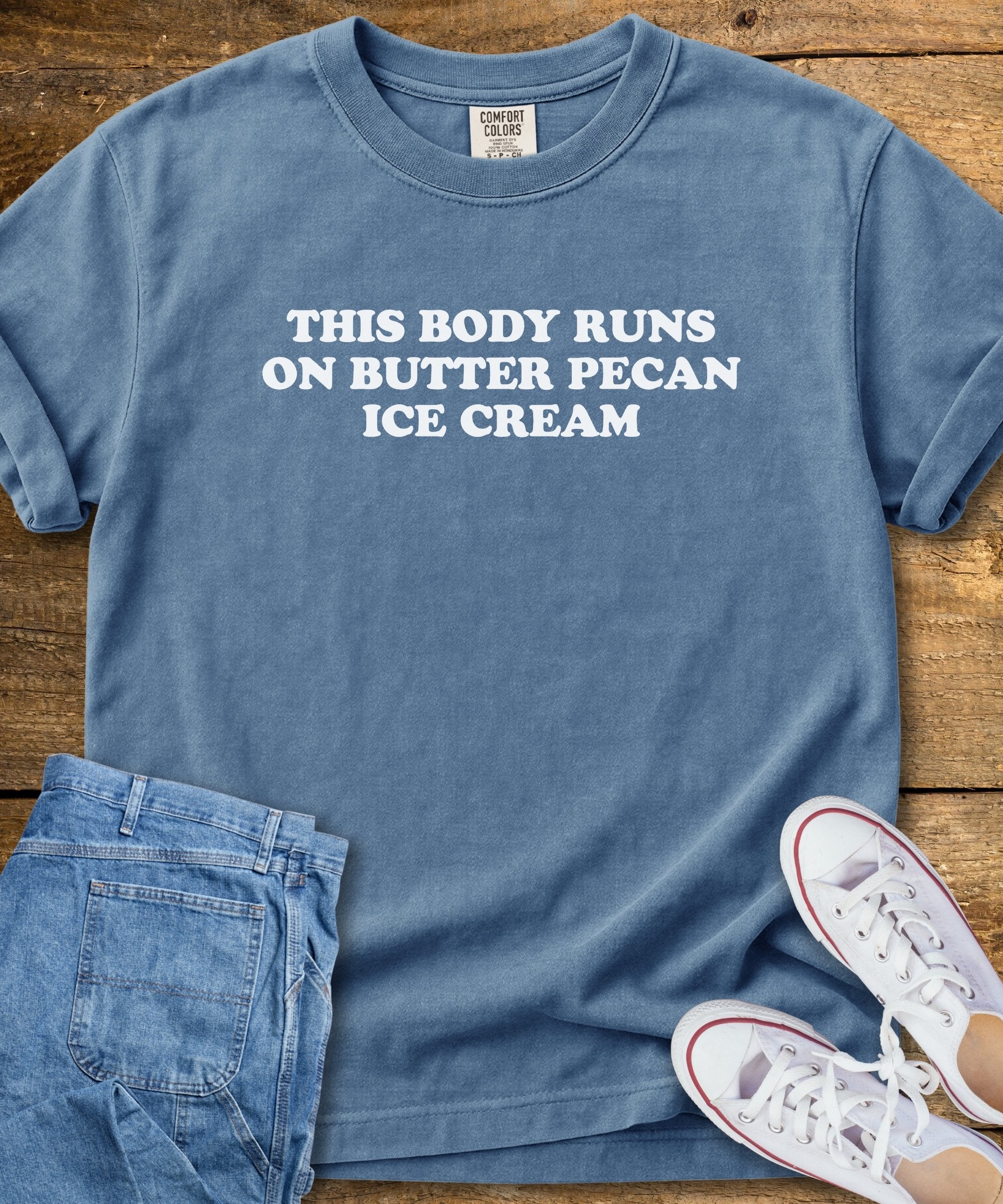 Runs On Butter Pecan T-Shirt