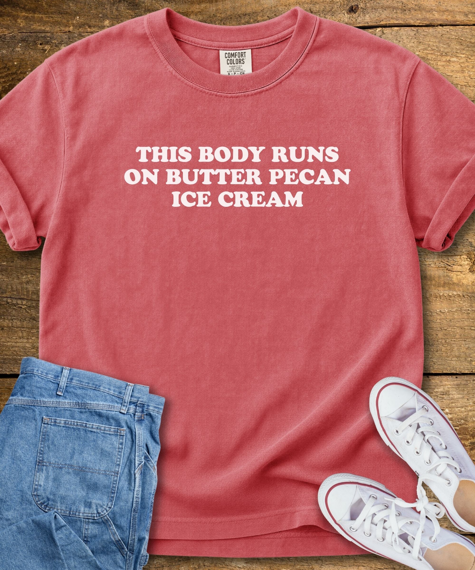 Runs On Butter Pecan T-Shirt