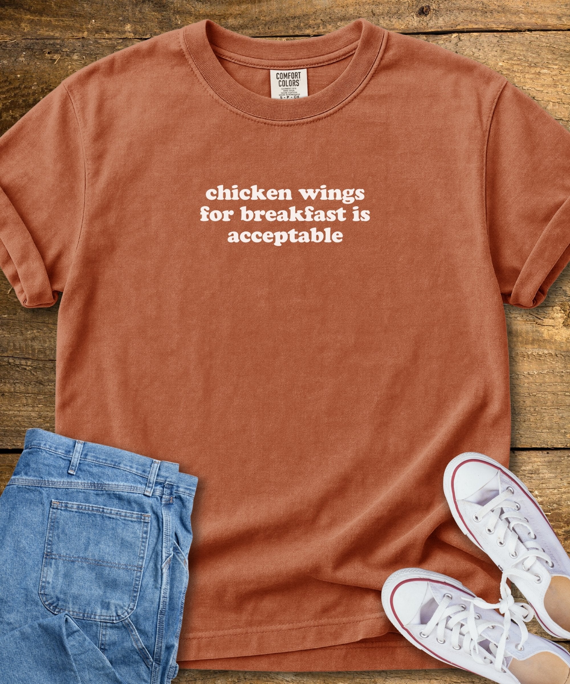 Chicken Wings For Breakfast T-Shirt