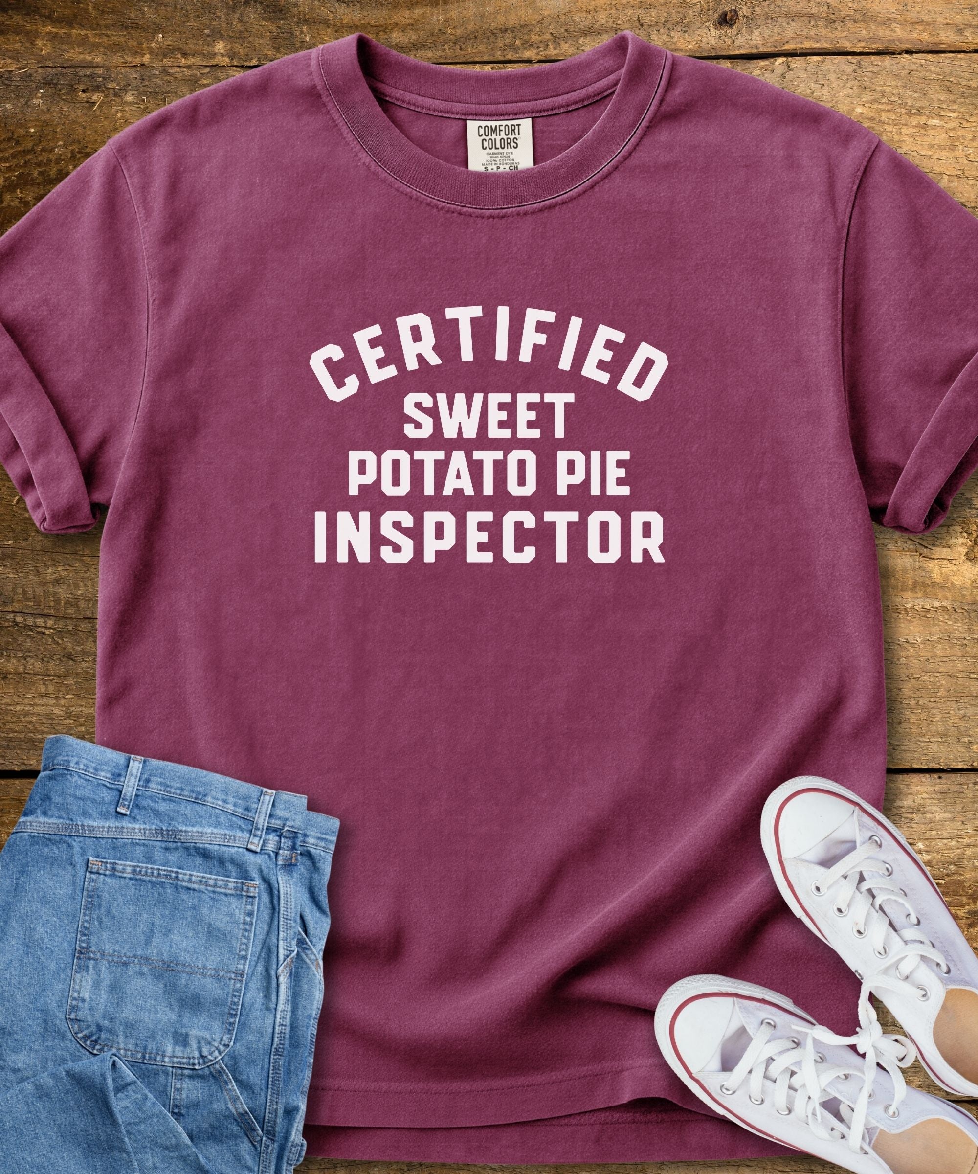 Sweet Potato Pie Inspector T-Shirt