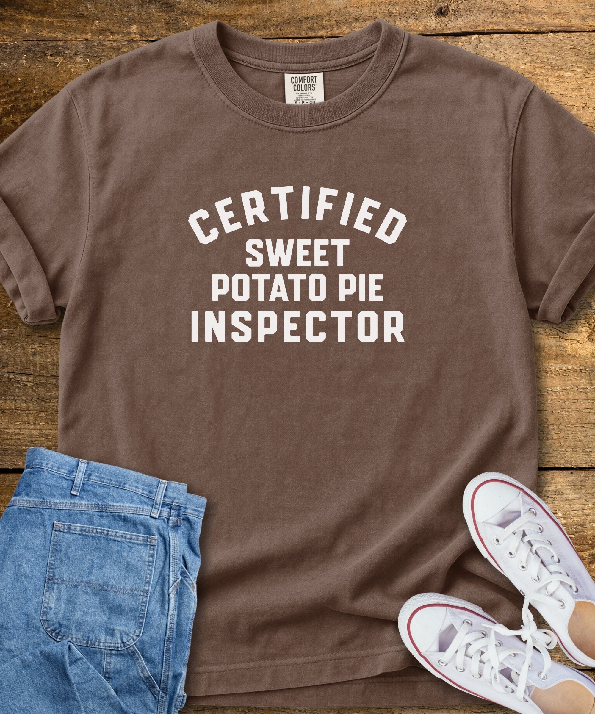 Sweet Potato Pie Inspector T-Shirt