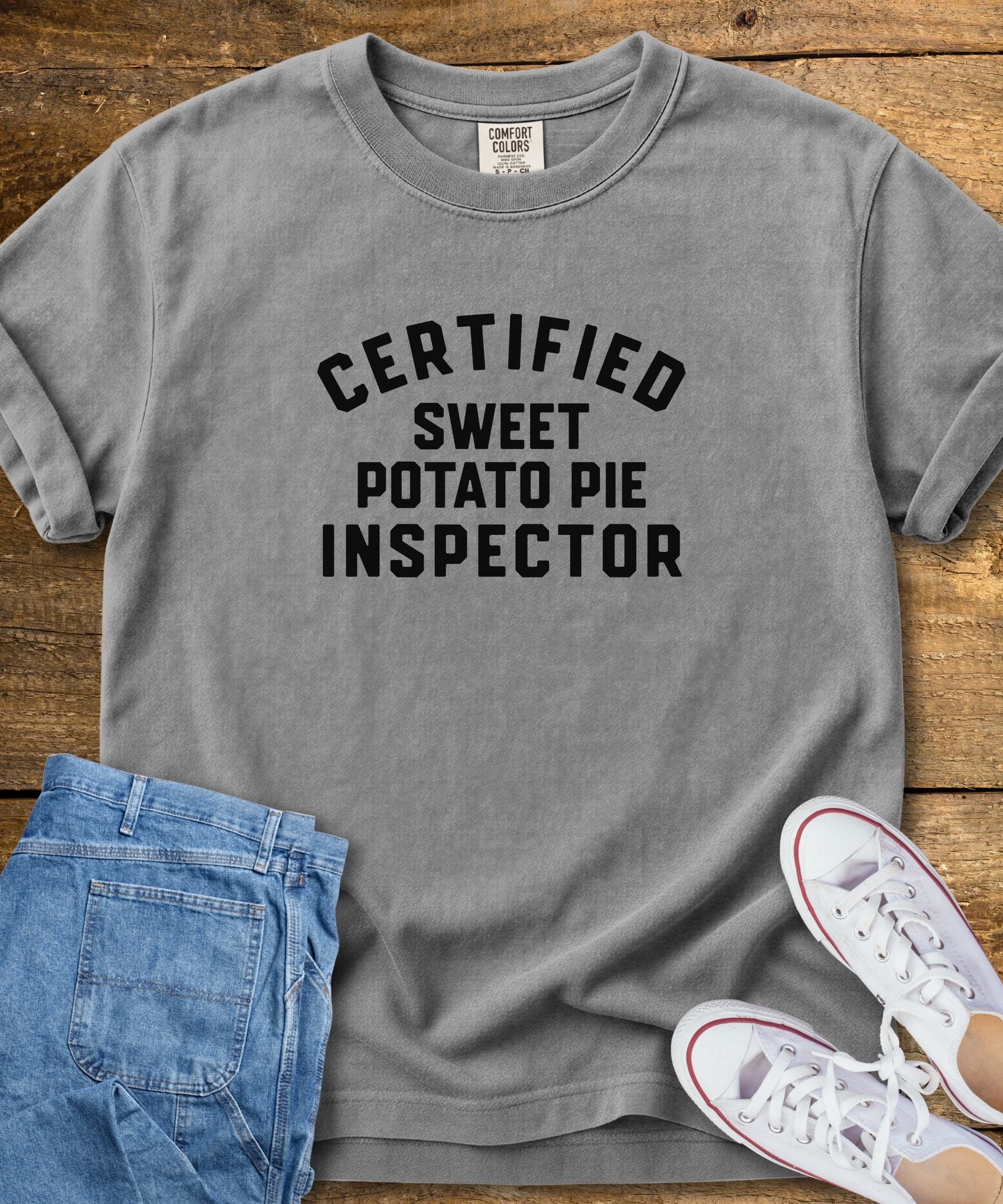 Sweet Potato Pie Inspector T-Shirt