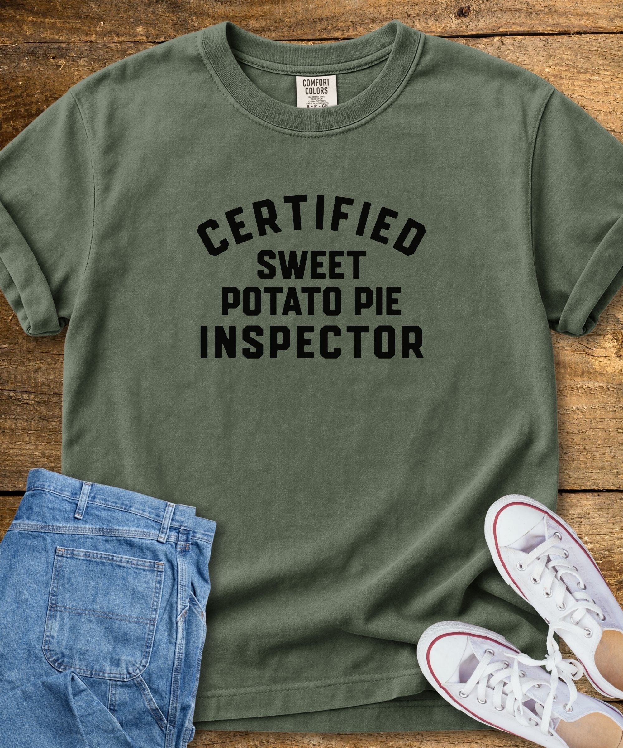 Sweet Potato Pie Inspector T-Shirt