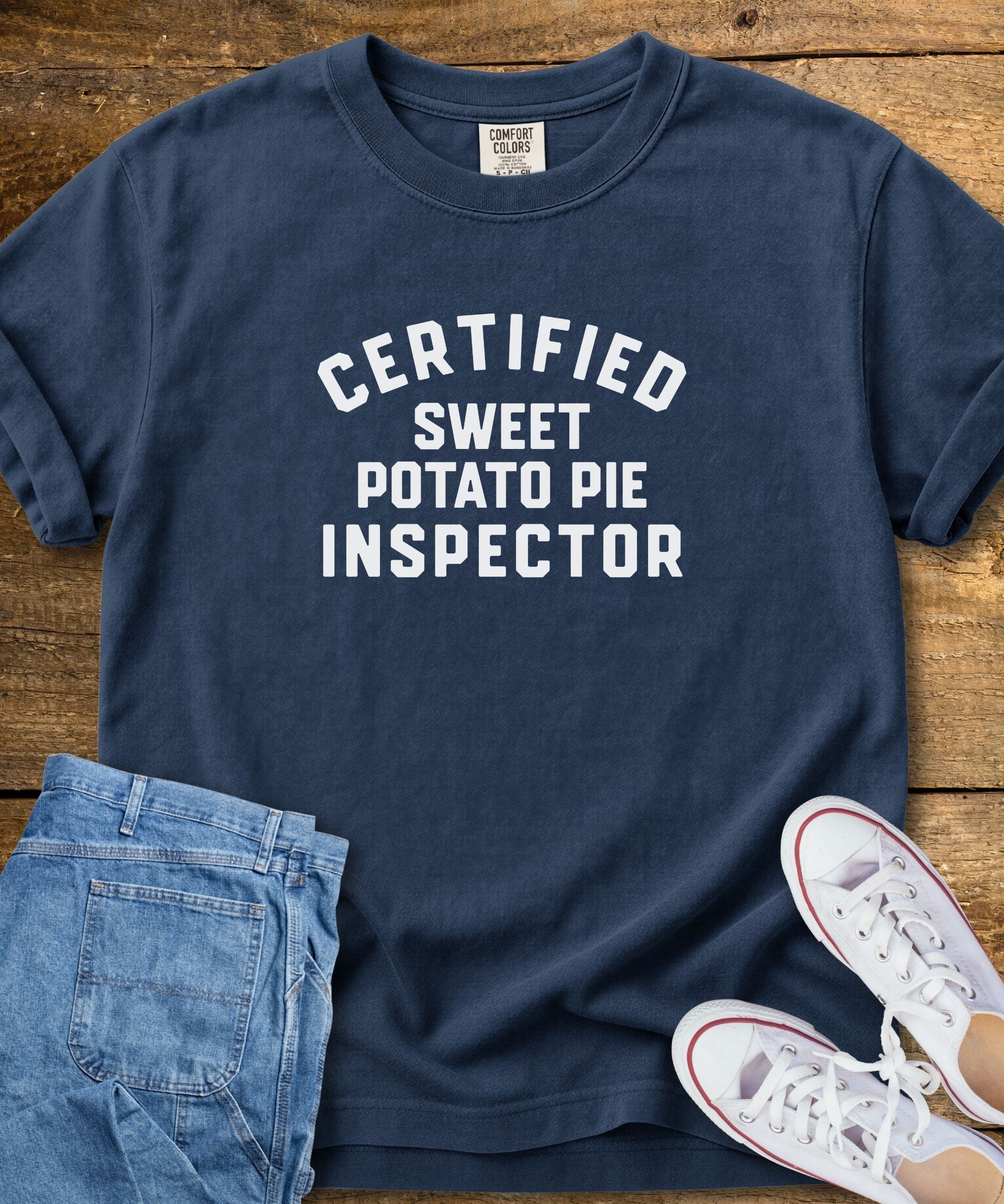 Sweet Potato Pie Inspector T-Shirt