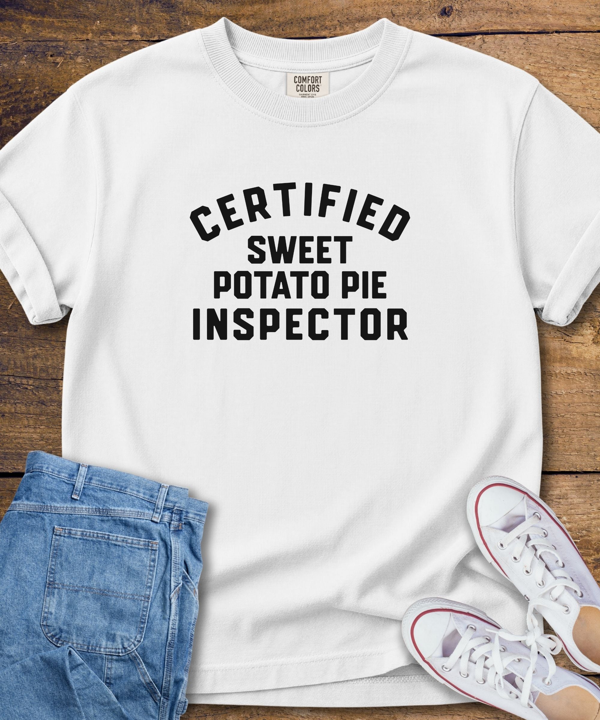 Sweet Potato Pie Inspector T-Shirt