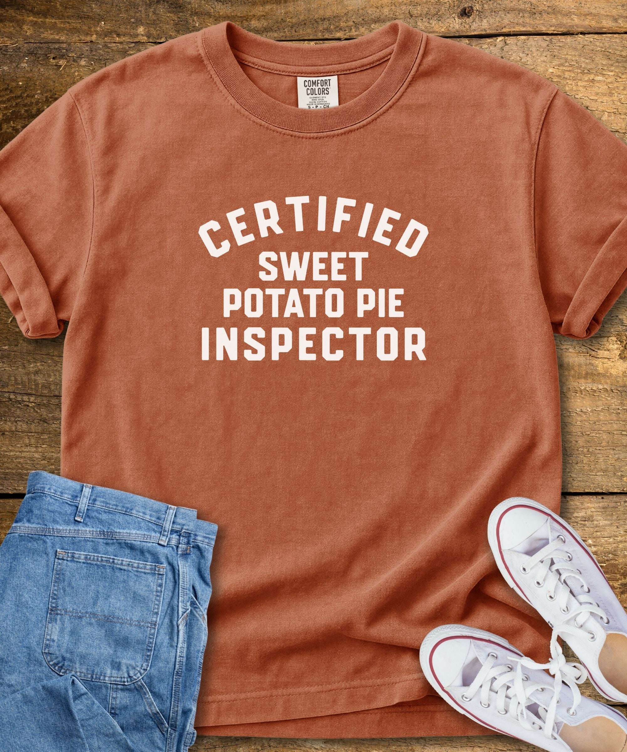 Sweet Potato Pie Inspector T-Shirt